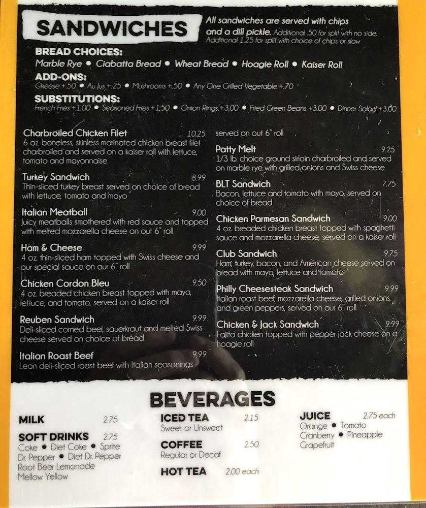 Charlie's Pizza Pub Menu image 3